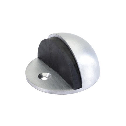14008.SC | Half Moon Door Stop 25mm Satin Chrome | Zanda Architectural