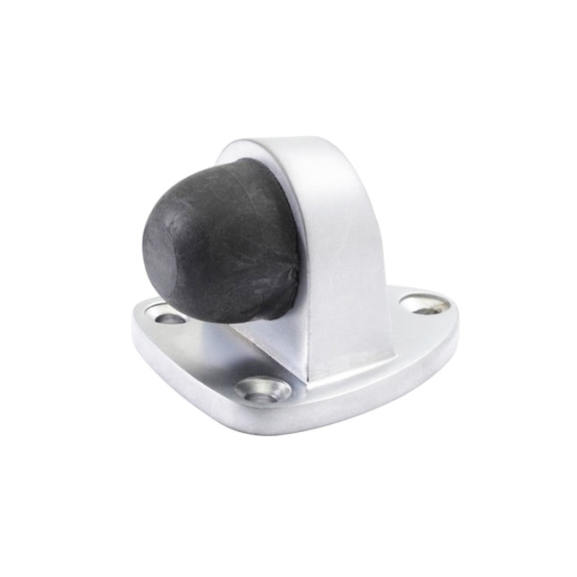 Triangular Door Stop Floor Mounted Satin Chrome 14009.SC Zanda | Decorus Hardware