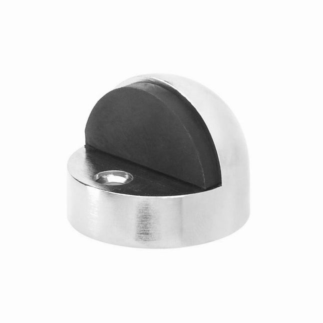 Half Moon Door Stop 35mm Satin Chrome 14010.SC Zanda | Decorus Hardware