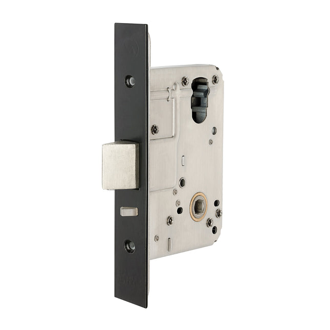 Commercial Mortice Lock Fire Rated 60mm Matt Black 1450.BLK Zanda | Decorus Hardware