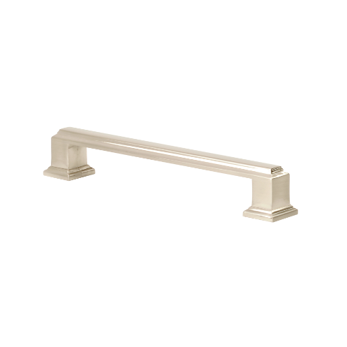 16060BN Manhattan Kitchen Cabinet Handle 128mm Brushed Nickel Zanda | Decorus Hardware