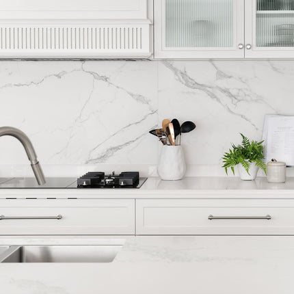 16070.BN | Mayfair Kitchen Cabinet Handle 128mm Brushed Nickel | Zanda Architectural