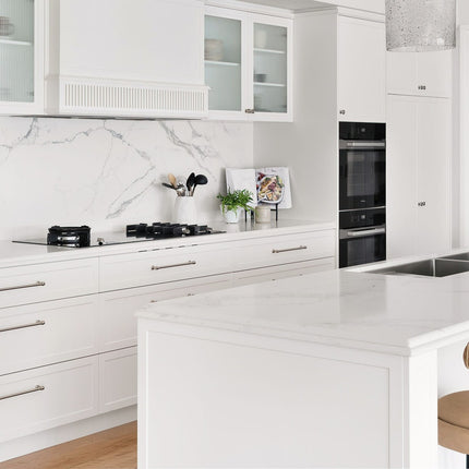16072.BN | Mayfair Kitchen Cabinet Handle 192mm Brushed Nickel | Zanda Architectural