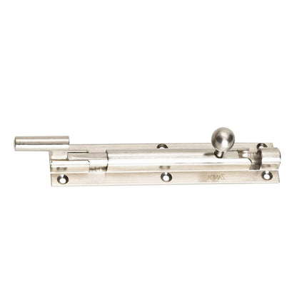 5214.BN | Heavy Duty Necked Barrel Bolt 150x31x25mm Brushed Nickel | Zanda Architectural