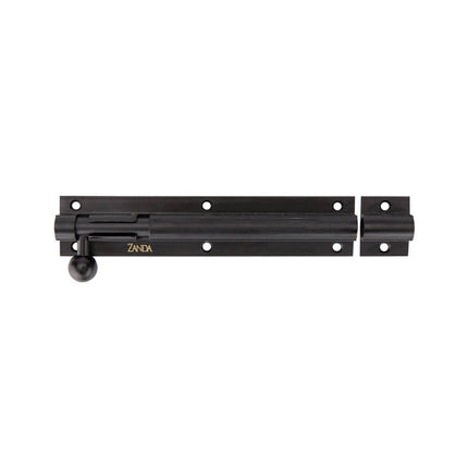Heavy Duty Straight Barrel Bolt 150x31x30mm Graphite Nickel 5224.GN Zanda | Decorus Hardware