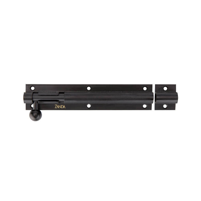 Heavy Duty Straight Barrel Bolt 150x31x30mm Graphite Nickel 5224.GN Zanda | Decorus Hardware