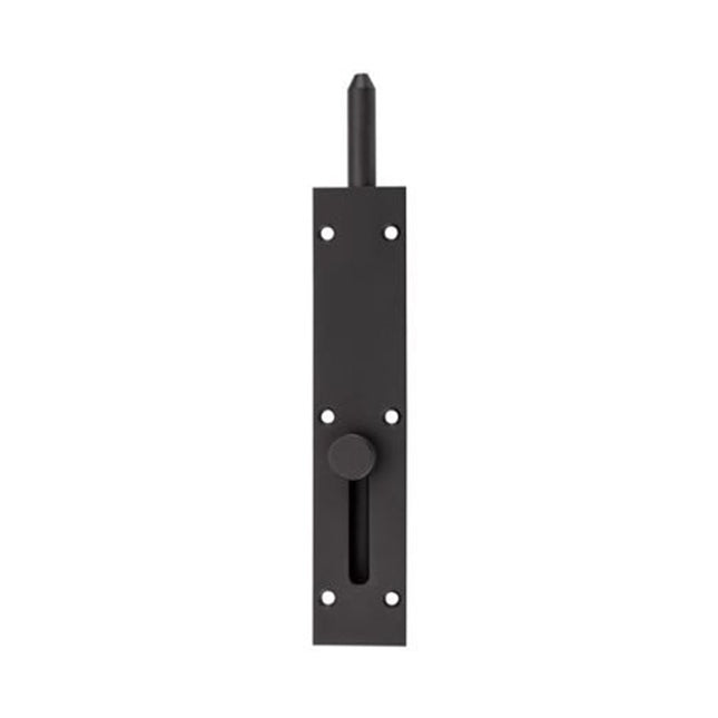 Straight Reverse Barrel Bolt 150x31x40mm Matt Black 5225.BLK Zanda | Decorus Hardware