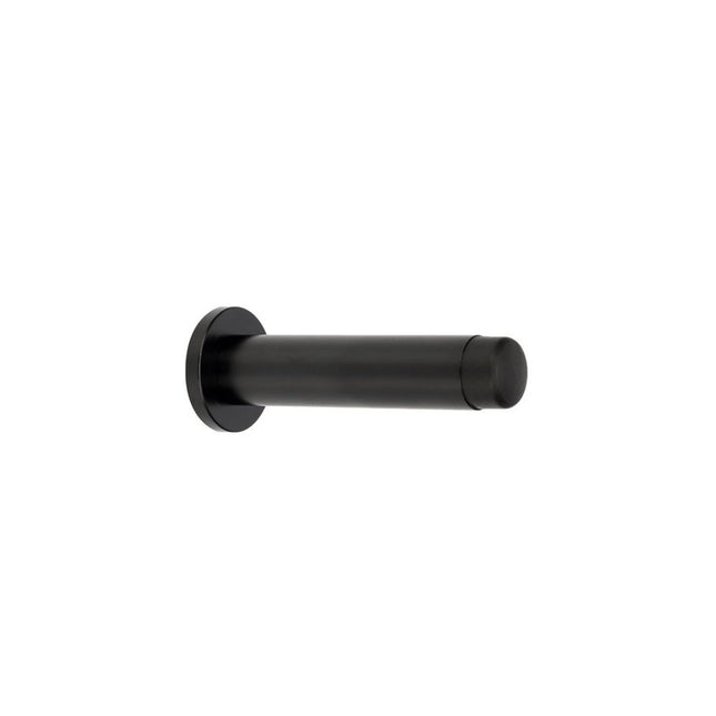 5240.BLK | Skirting Mount Door Stop 85mm Matt Black | Zanda Architectural