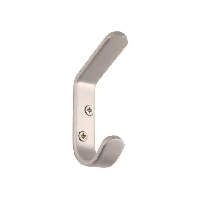 Aluminium Hat and Coat Hook Brushed Nickel 5250.BN Zanda | Decorus Hardware