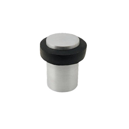 Round Door Stop Aluminium Floor Mount Brushed Nickel 60mm 5264.BN Zanda | Decorus Hardware