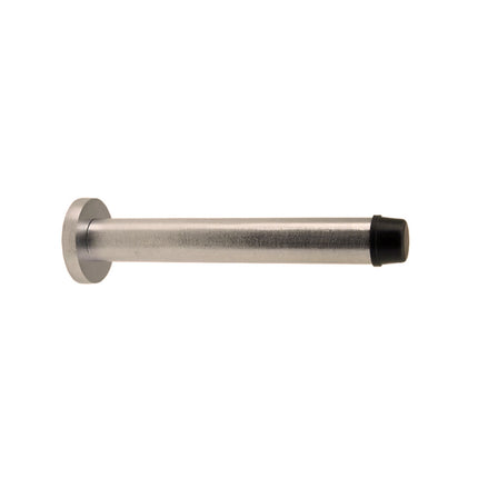 Round Skirting Fix Wall Mounted Door Stop 110mm Brushed Nickel 5265.BN Zanda | Decorus Hardware