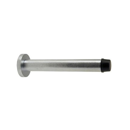 Round Skirting Fix Wall Mounted Door Stop 110mm Satin Chrome 5265.SC Zanda | Decorus Hardware