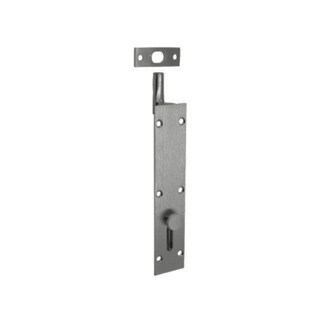 Reverse Barrel Bolt Necked Inward 125x31mm Brushed Nickel 5270.BN Zanda | Decorus Hardware