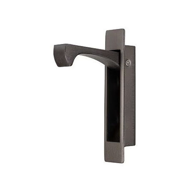 Sliding Door Edge Pull Concealed Fix 90x18mm Graphite Nickel 5288.GN Zanda | Decorus Hardware