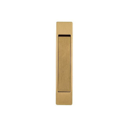 5288.SB | Sliding Door Edge Pull Concealed Fix 90x18mm Satin Brass | Zanda Architectural