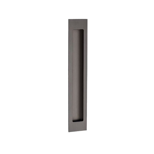 Verve Flush Pull Concealed Fixing 300x37mm Graphite Nickel 5306.GN Zanda | Decorus Hardware