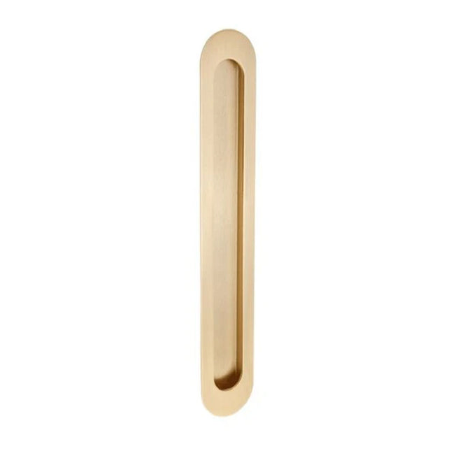 5314.SB | Duke Flush Pull 250x40mm Satin Brass | Zanda Architectural