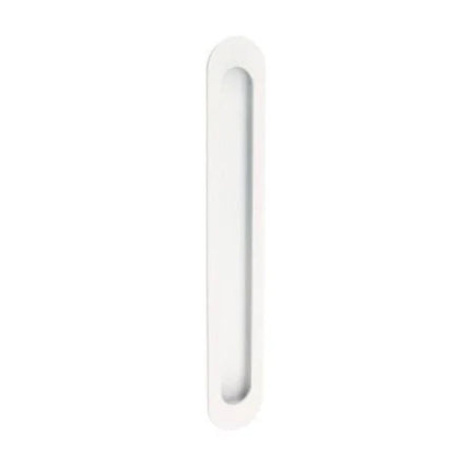 5314.WHT | Duke Flush Pull 250x40mm White | Zanda Architectural