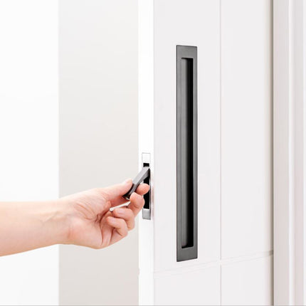 5320.GN | Verve Flush Pull Kit 200mm Graphite Nickel | Zanda Architectural