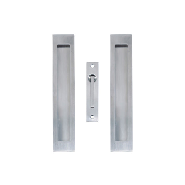 Zanda Flush Pull & Cavity Sliding Hardware | Verve Flush Pull Kit 250mm Stainless Steel 5321.SS