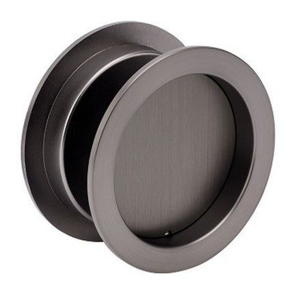 Round Cavity Slider Passage Set Graphite Nickel 5326.GN Zanda | Decorus Hardware