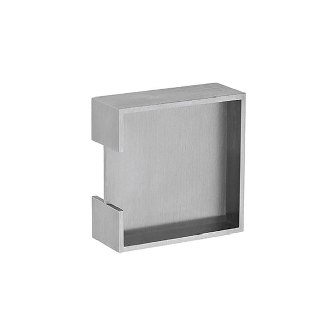Zanda Door Pull Handle | Commercial Pull Handle | Square Flush / Edge Pull Handle Stainless Steel Suits 35mm Doors 5350.SS