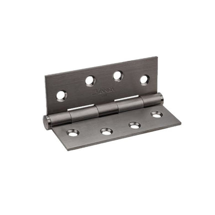 Door Butt Hinge Fixed Pin 100x75x2.5mm Graphite Nickel 5903.GN Zanda | Decorus Hardware