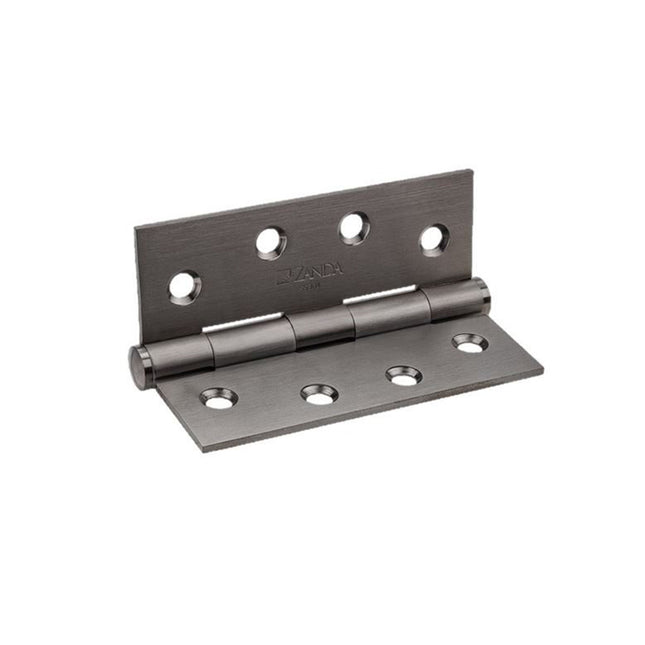 Door Butt Hinge Fixed Pin 100x75x2.5mm Graphite Nickel 5903.GN Zanda | Decorus Hardware