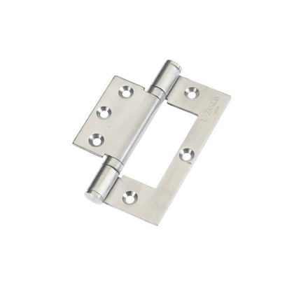 Fast Fix Bearing Hinge Aluminium 100x70x2.5mm Stainless Steel 5908.2SS Zanda | Decorus Hardware
