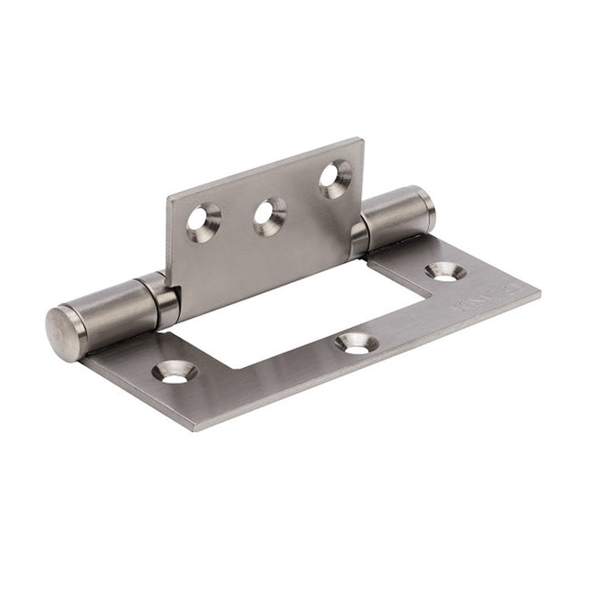 Fast Fix Bearing Hinge Timber 100x70x2.5mm Graphite Nickel 5908.GN Zanda | Decorus Hardware