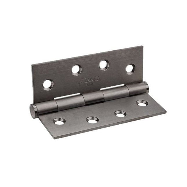Door Butt Hinge Fixed Pin 100x100x2.5mm Graphite Nickel 5910.GN Zanda | Decorus Hardware
