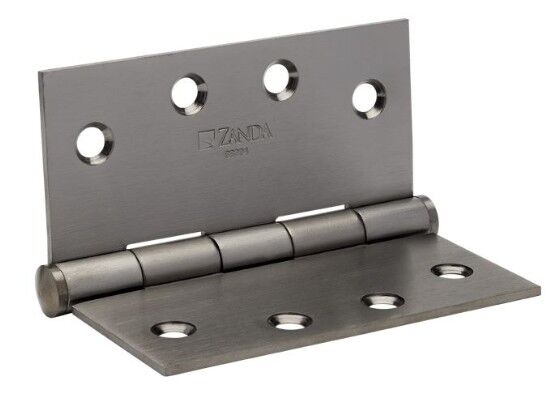 5910.GN | Door Butt Hinge Fixed Pin 100x100x2.5mm Graphite Nickel | Zanda Architectural