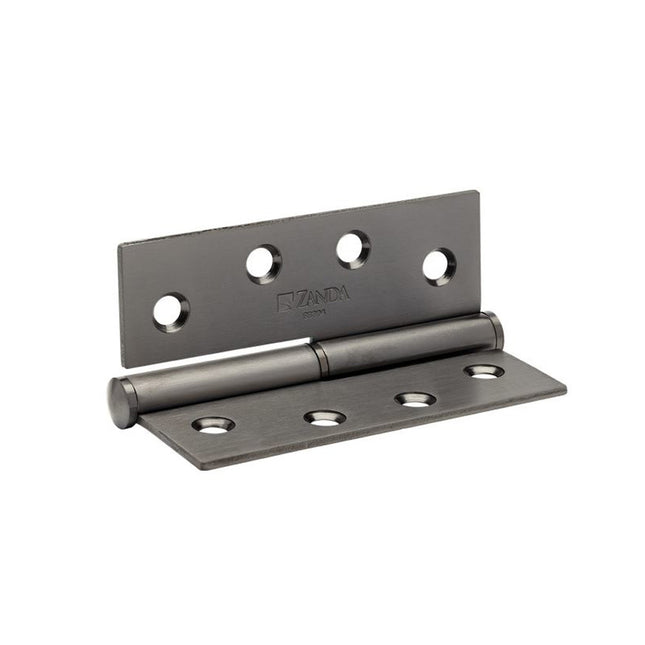 Lift Off Hinge Left Hand 100x75x2.5mm Graphite Nickel 5929.GN Zanda | Decorus Hardware