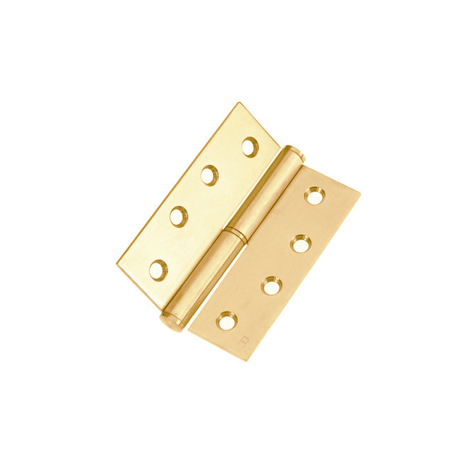 Lift Off Hinge Left Hand 100x75x2.5mm Satin Brass 5929.SB Zanda | Decorus Hardware