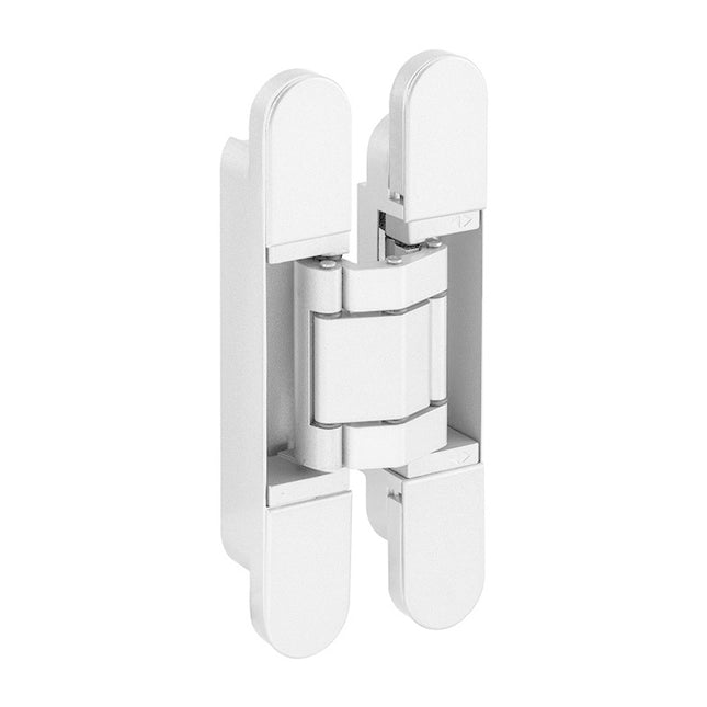 3D Adjustable Concealed Hinge 152mm White 5970.WHT Zanda | Decorus Hardware