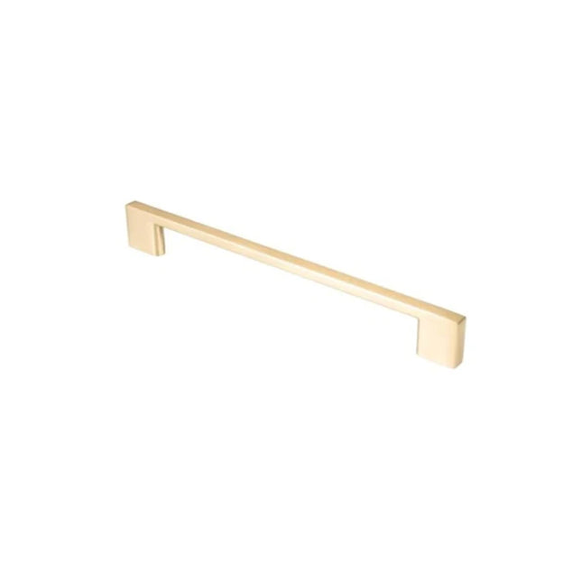 Marco Cabinet Pull Handle 192mm Satin Brass 6339.SB Zanda | Decorus Hardware