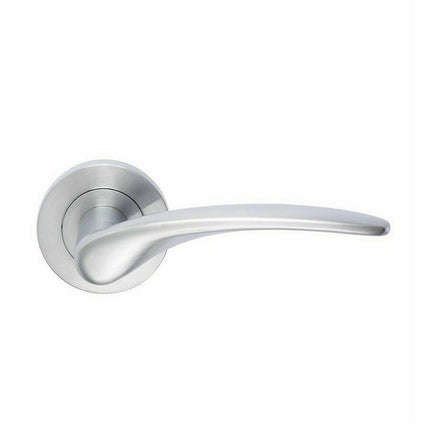 7015.DL.BN | 7015DLBN Apollo Door Handle Half Set Left Hand Brushed Nickel | Zanda Architectural