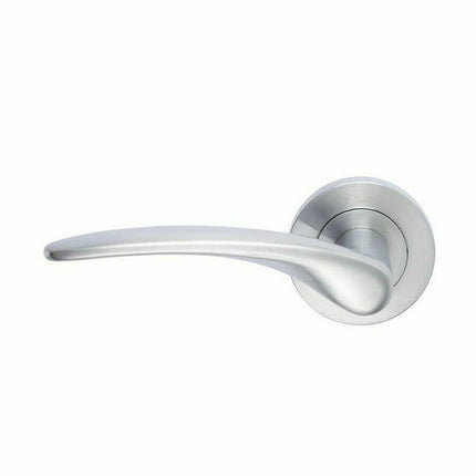 7015.DR.BN | 7015DRBN Apollo Door Handle Half Set Right Hand Brushed Nickel | Zanda Architectural