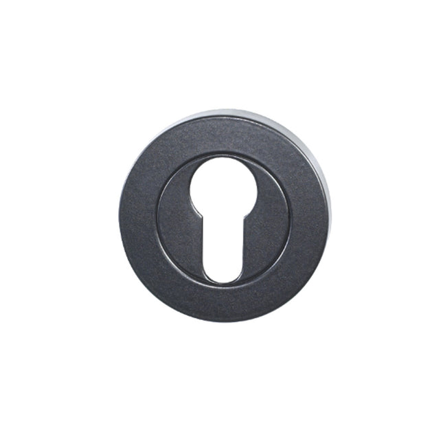 Astron Round Euro Escutcheon 55mm Matt Black 7020.2.BLK Zanda