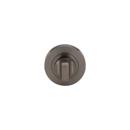 7024.GN | Turnsnib Round Rose Escutcheon with Turn Graphite Nickel | Zanda Architectural