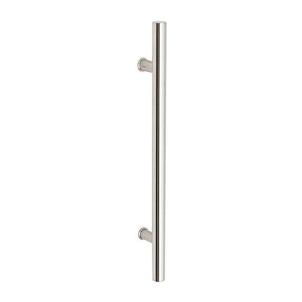 Zanda Door Pull Handle | Commercial Pull Handle | Round Door Pull Handle Back to Back 450mm Stainless Steel 7025.BB.SS