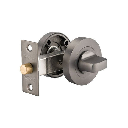 7032.GN | Round Separate Privacy Kit 60mm Backset Graphite Nickel | Zanda Architectural