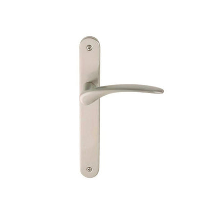 Apollo Longplate Door Lever Handle Only Brushed Nickel 7045.BN Zanda | Decorus Hardware