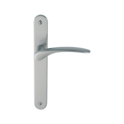 Zanda Architectural Door Hardware | Astron Apollo Longplate Dummy Set - Right Hand Satin Chrome