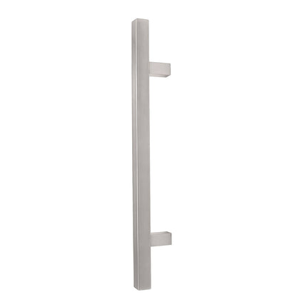 Square Door Pull Handle Back to Back 450mm Stainless Steel 7054.BB.SS Zanda | Decorus Hardware