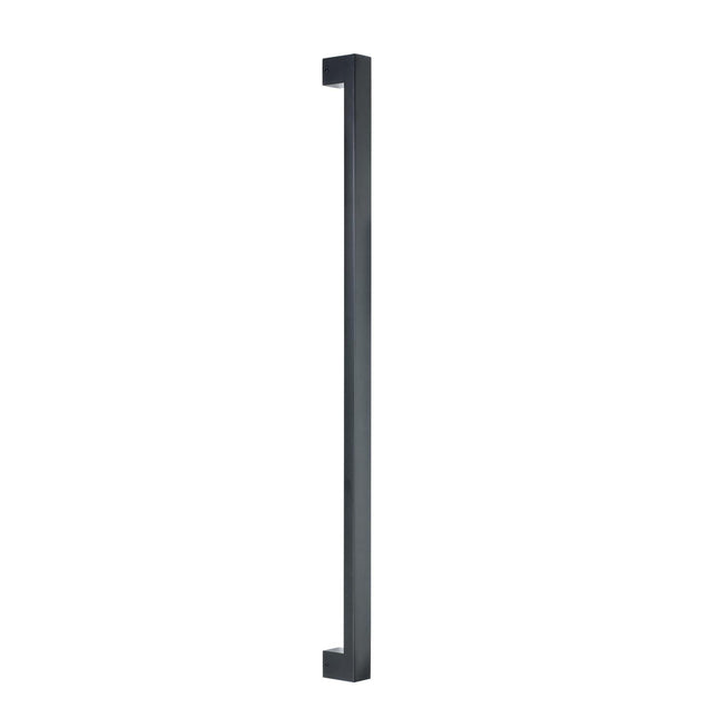 Polo Door Pull Handle Rear Fix 300mm Matt Black 7098.RF.BLK Zanda | Decorus Hardware