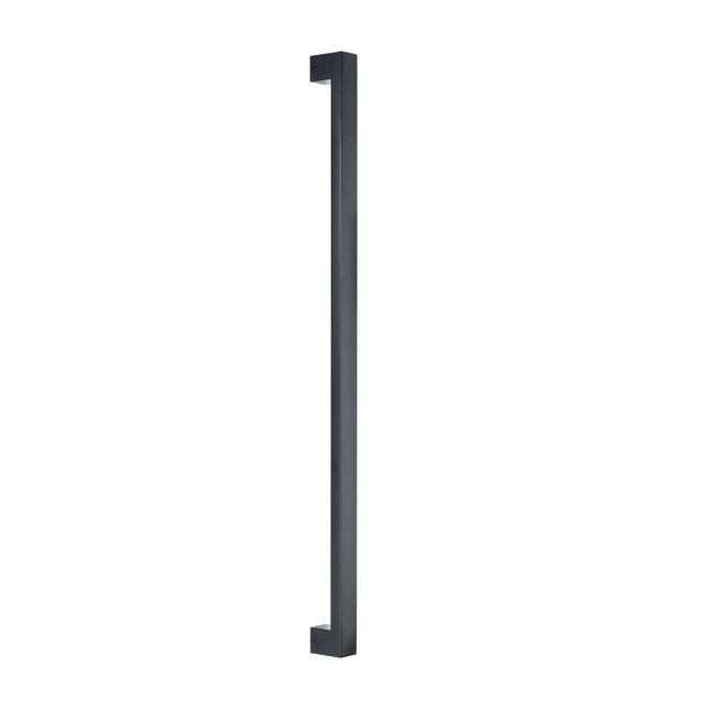 Polo Door Pull Handle Face Fix 450mm Matt Black 7099FFBLK Zanda | Decorus Hardware
