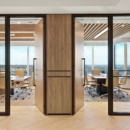 7100.BB.BLK | Polo Door Pull Handle Back to Back 600mm Matt Black | Zanda Architectural