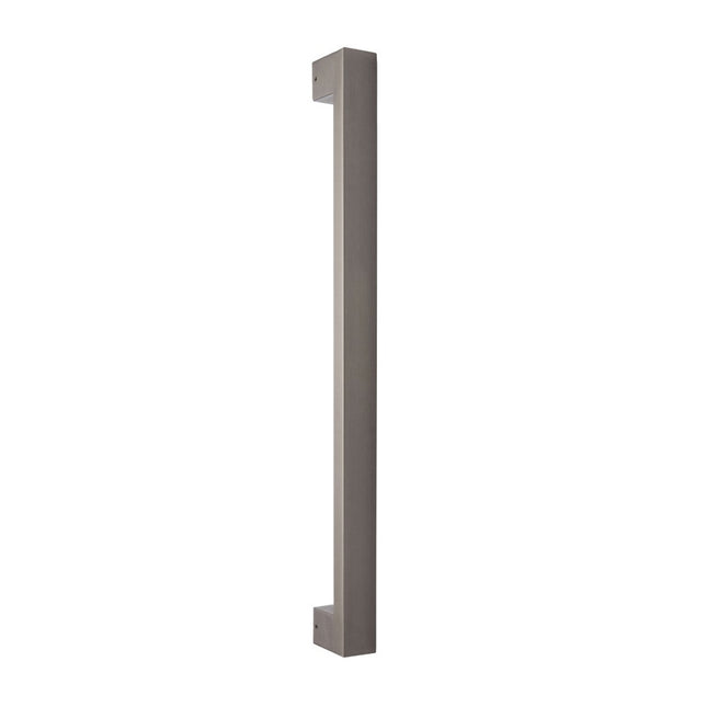 Polo Door Pull Handle Back to Back 600mm Graphite Nickel 7100.BB.GN Zanda | Decorus Hardware