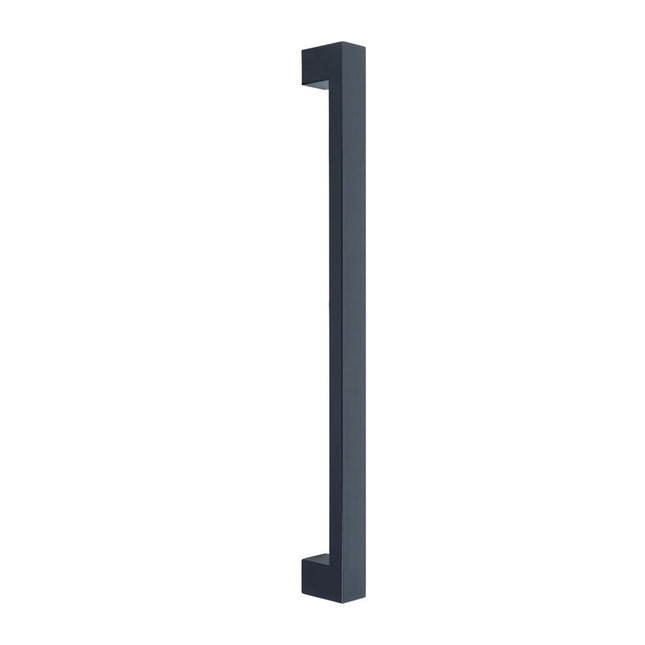Polo Door Pull Handle Face Fix 600mm Matt Black 7100.FF.BLK Zanda | Decorus Hardware